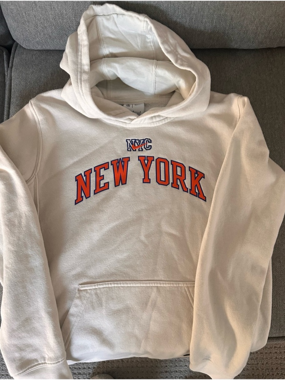 Nike Youth NY Knicks Hoodie City Edition size Large